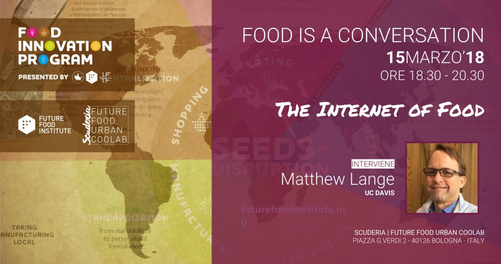 FOOD IS A CONVERSATION con Matthew Lange